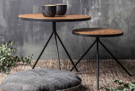 LUCAS SIDE TABLE | RECYCLED TEAK