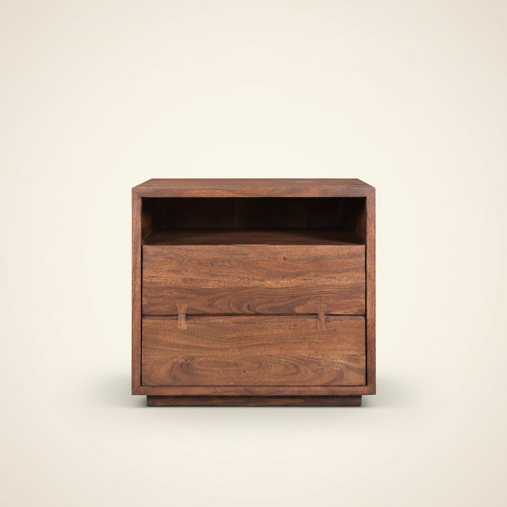 MADAGASIKARA ACACIA WOOD NIGHTSTAND