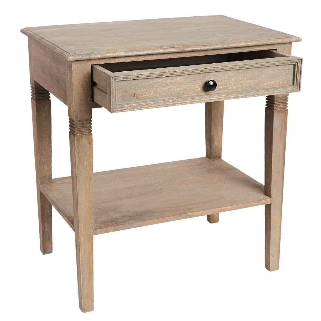 MAINE (BED)SIDE TABLE | 1 DRAWER-1 SHELF