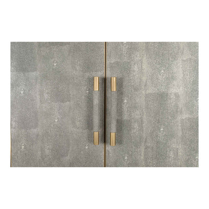 MAKO SHAGREEN TALL BAR CABINET