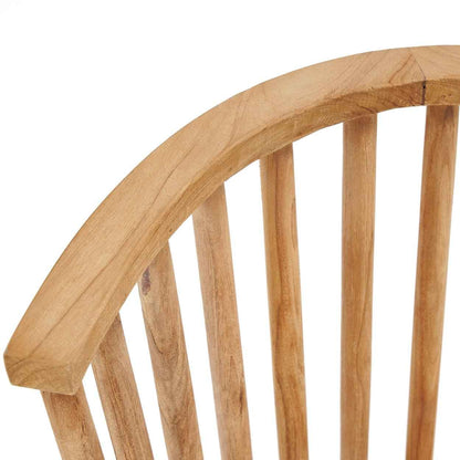 MALAWI ONE-SEATER SOFA CHAIR | BEIGE | RECLAIMED TEAK | IN-OUTDOORS