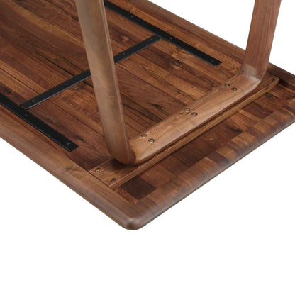 MALIBU WALNUT WOOD DINING TABLE