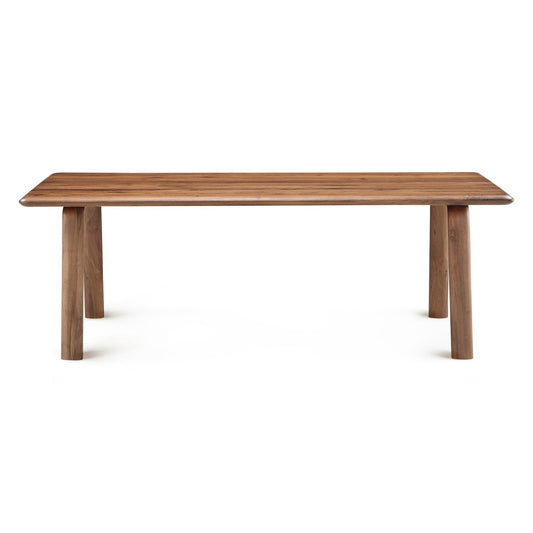 MALIBU WALNUT WOOD DINING TABLE
