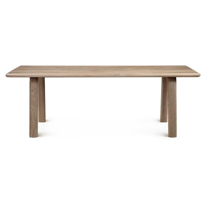 MALIBU WHITE OAK DINING TABLE