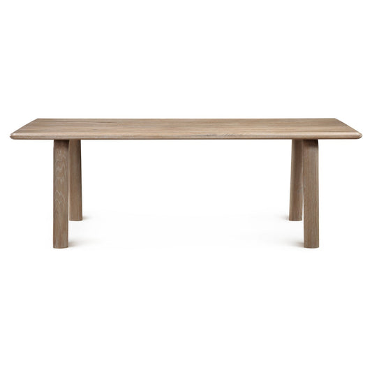 MALIBU WHITE OAK DINING TABLE