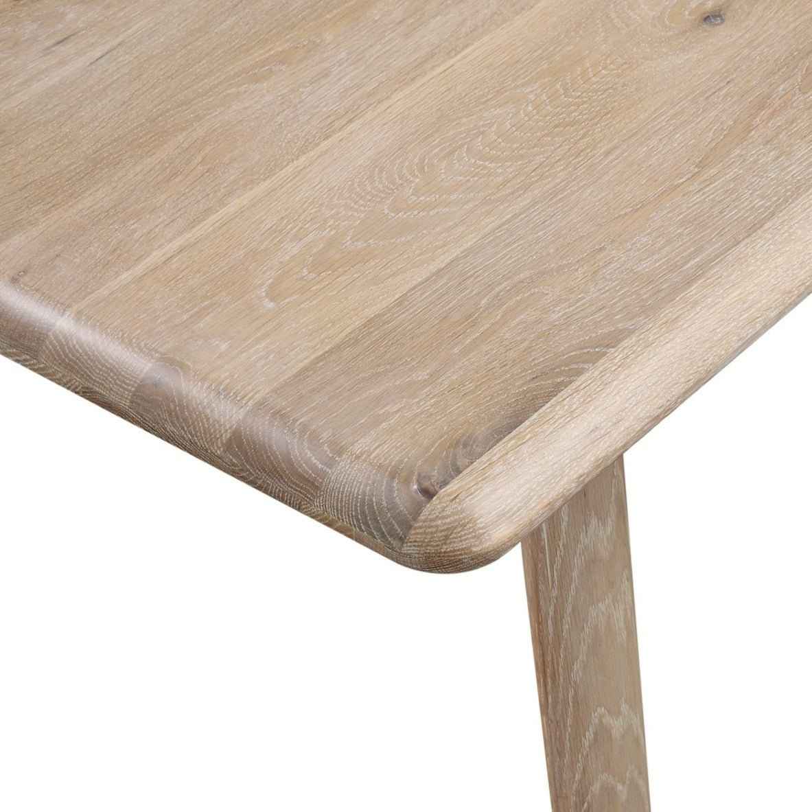 MALIBU WHITE OAK DINING TABLE