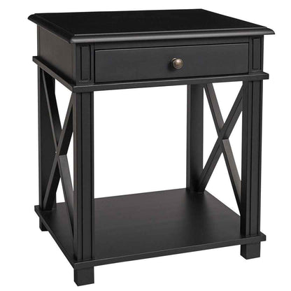 MANTO (BED)SIDE TABLE | BLACK