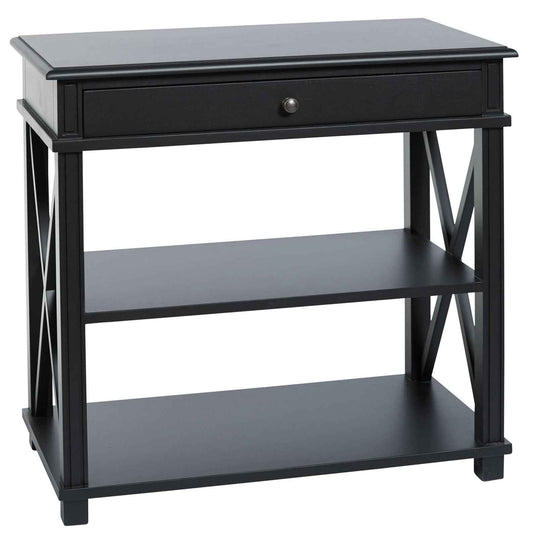 MANTO (BED)SIDE TABLE | LARGE | BLACK