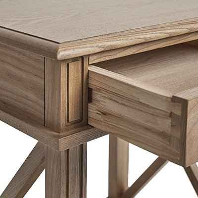 MANTO (BED)SIDE TABLE | LARGE | ELM