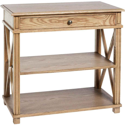 MANTO (BED)SIDE TABLE | LARGE | ELM