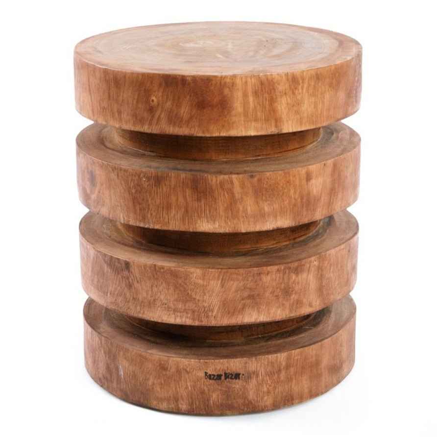 MASSAKA SIDE TABLE + STOOL