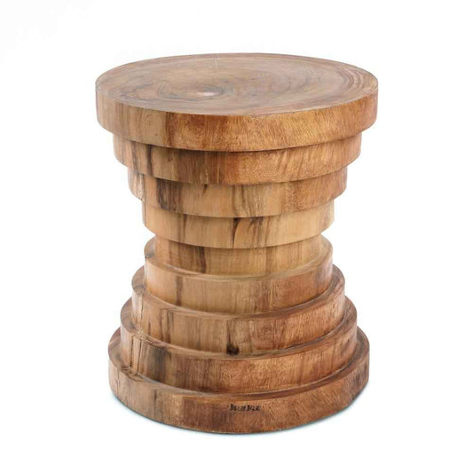 MAZU SIDE TABLE + STOOL