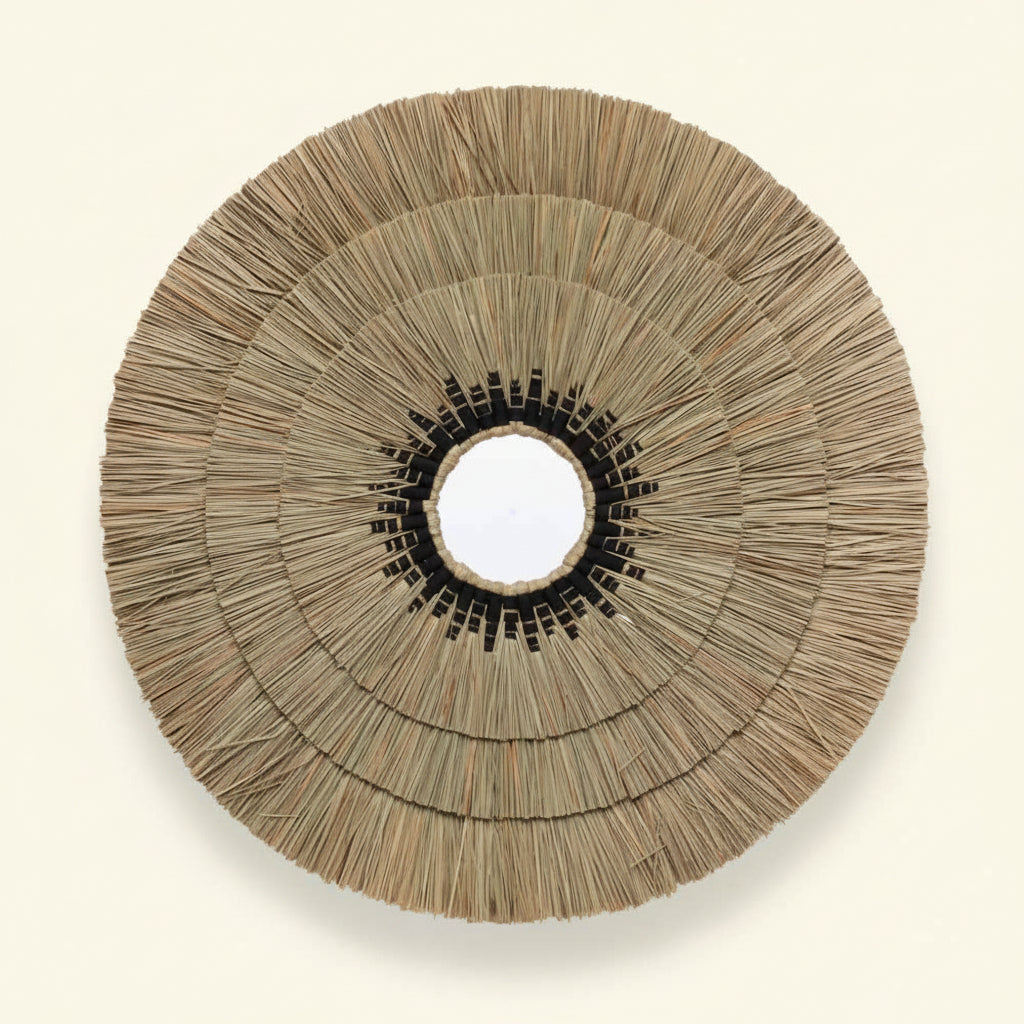 MENGDONG WALL ART | NATURAL + BLACK
