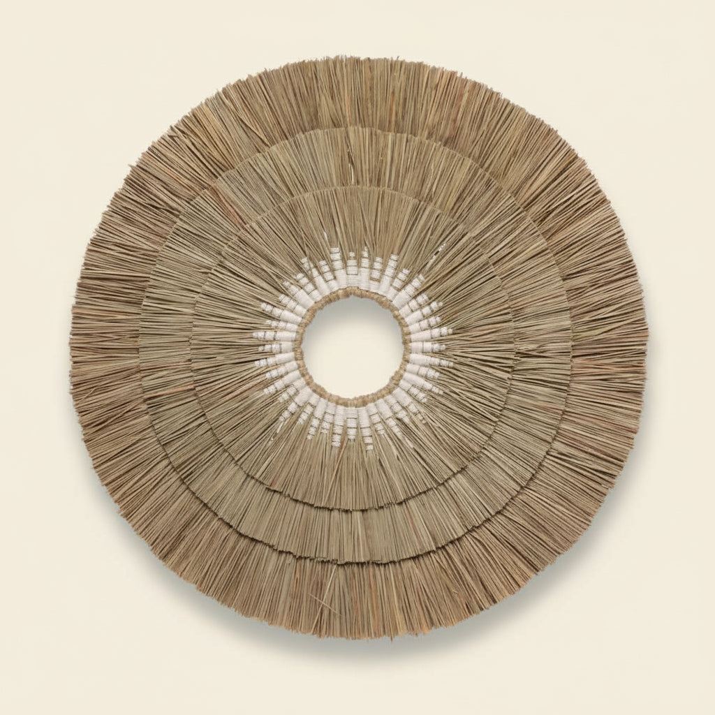 MENGDONG WALL ART | NATURAL + WHITE
