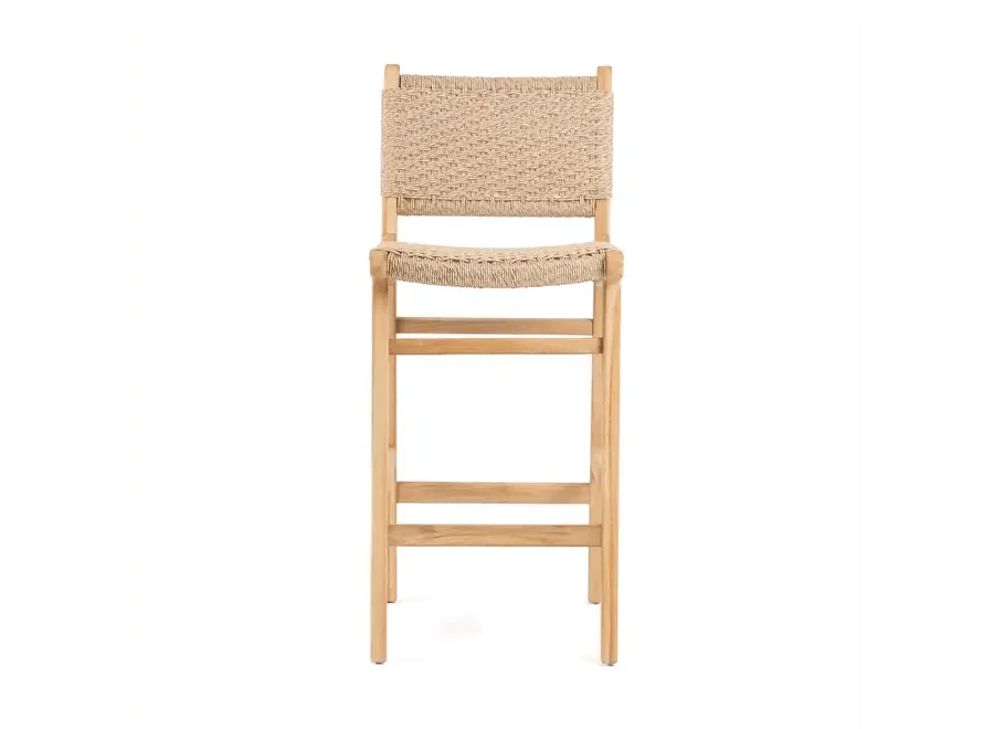 MENO BAR CHAIR | RECLAIMED TEAK | IN-OUTDOORS - Green Design Gallery