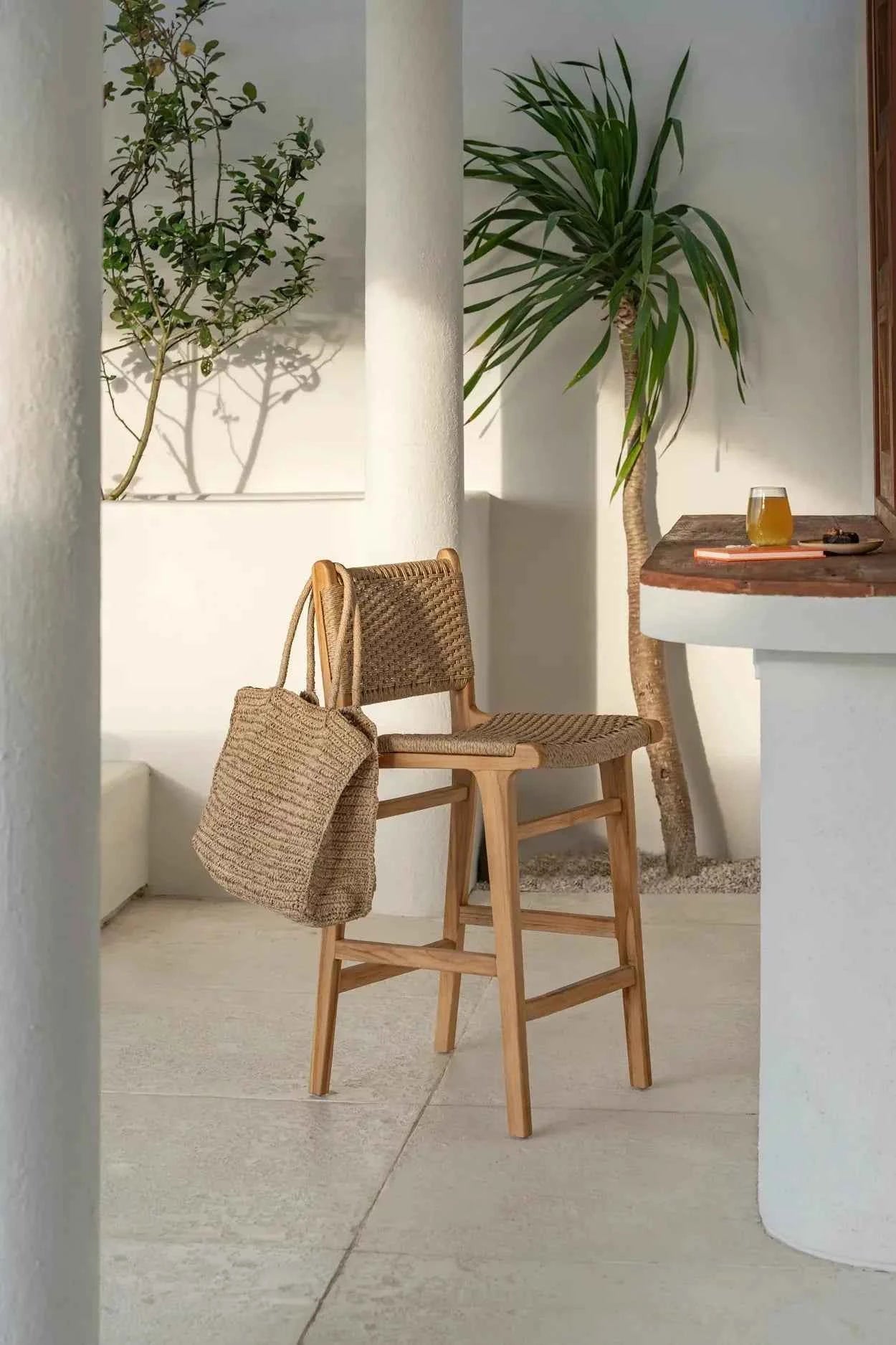 MENO BAR CHAIR | RECLAIMED TEAK | IN-OUTDOORS