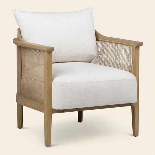 MIERA CANE PANELED ACCENT CHAIR