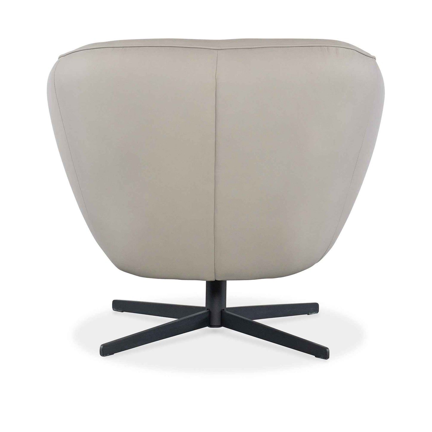 MINA LEATHER UPHOLSTERY SWIVEL CHAIR