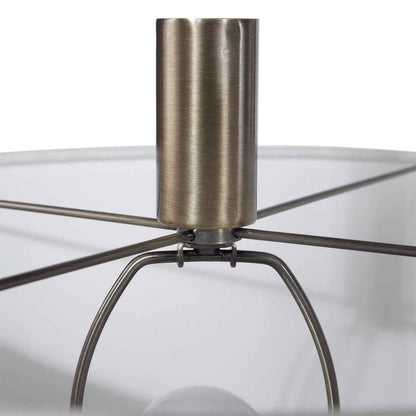 MINETTE BRASS + MARBLE FLOOR LAMP