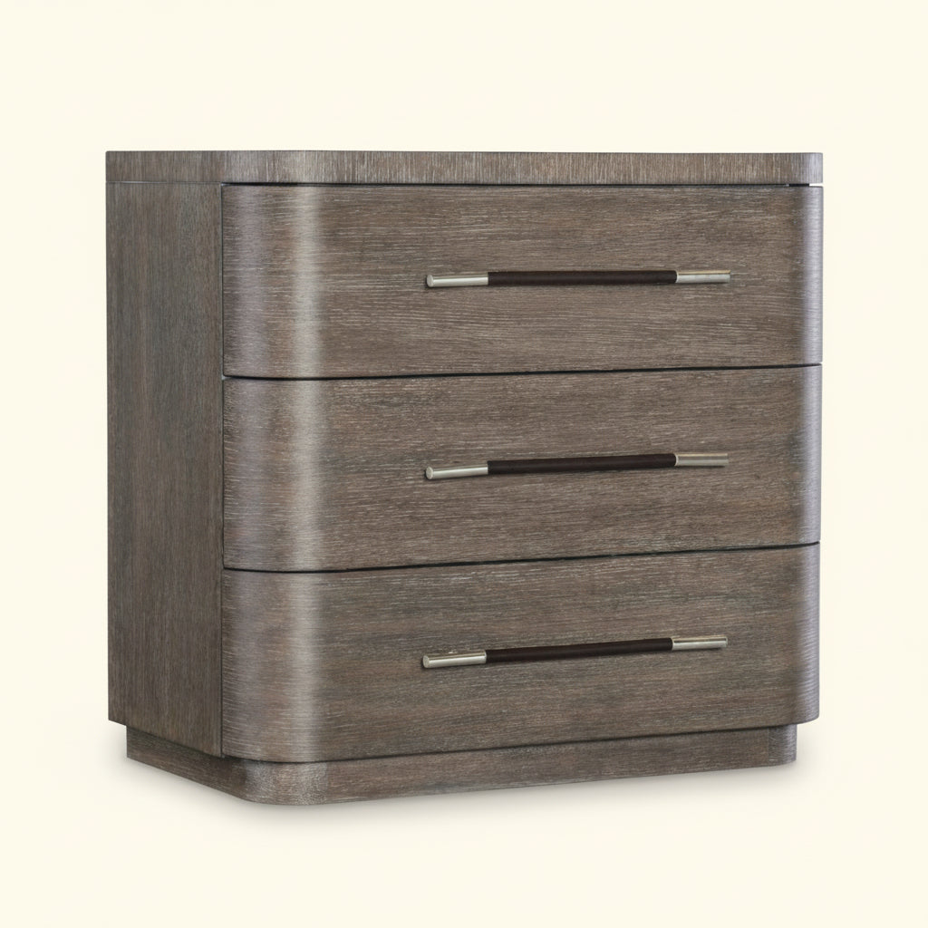 MODERN MOOD 3 DRAWER NIGHTSTAND