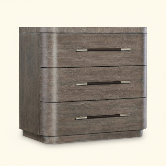 MODERN MOOD 3 DRAWER NIGHTSTAND