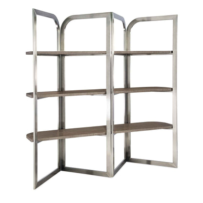 MODERN MOOD METAL FRAME ETAGERE