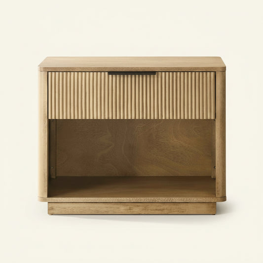 MONICA NATURAL WHITE OAK NIGHTSTAND