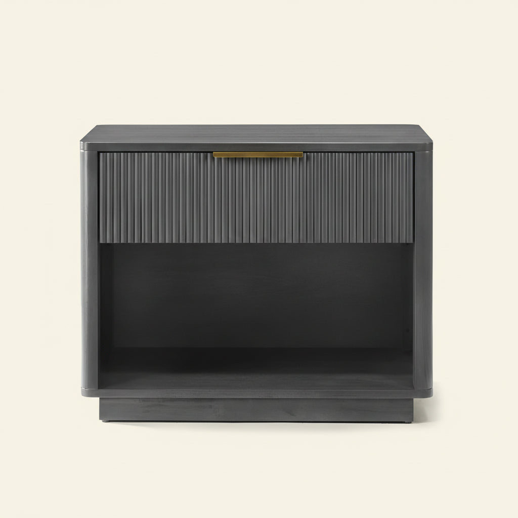 MONICA NIGHTSTAND: DARK GREY