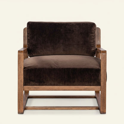MORAINE ACCENT CHAIR: MARCELLA CHOCOLATE