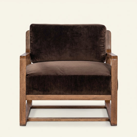 MORAINE ACCENT CHAIR: MARCELLA CHOCOLATE