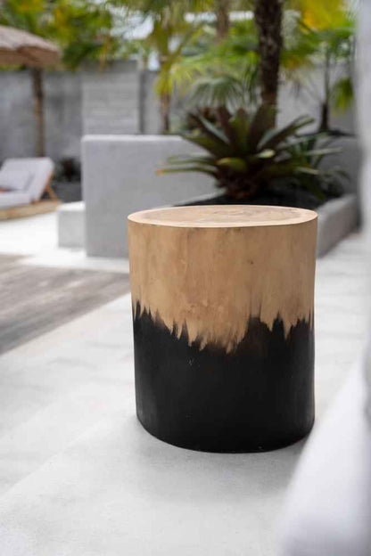 MOROCHO SIDE TABLE + STOOL