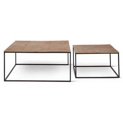 MUDRA NESTING SQUARE COFFEE TABLE