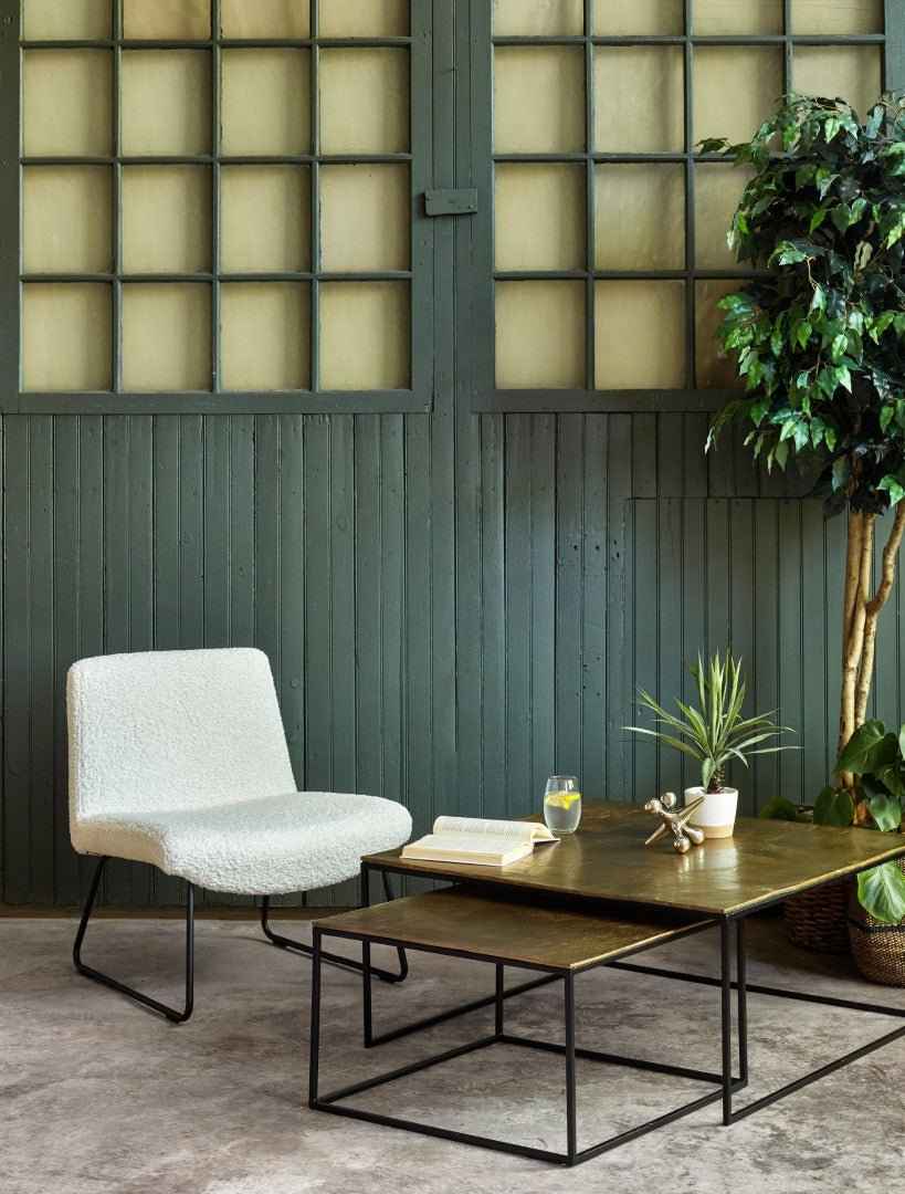 MUDRA NESTING SQUARE COFFEE TABLE