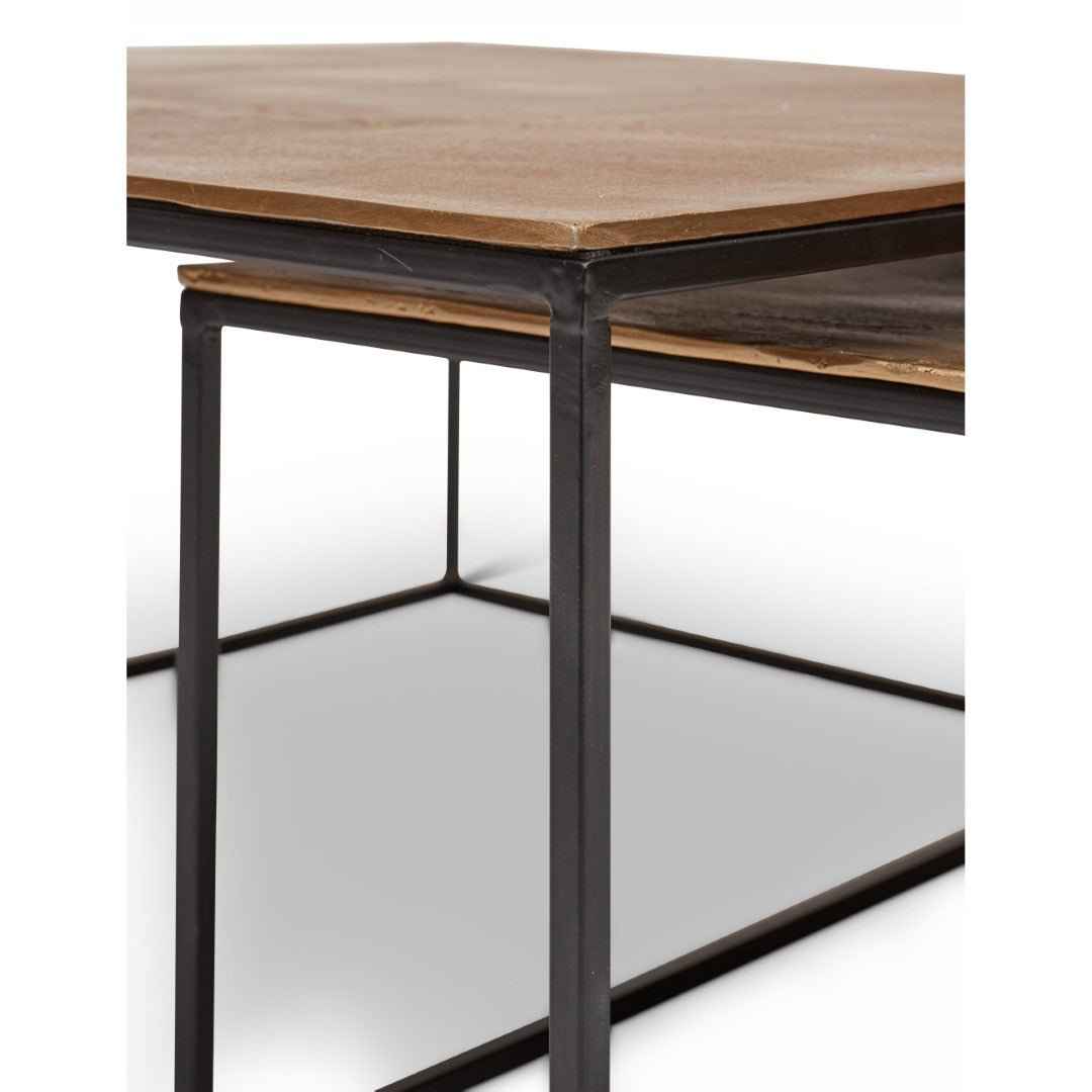 MUDRA NESTING SQUARE COFFEE TABLE