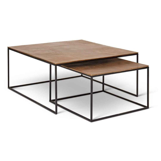 MUDRA NESTING SQUARE COFFEE TABLE