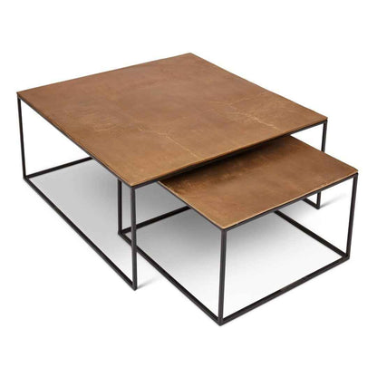 MUDRA NESTING SQUARE COFFEE TABLE