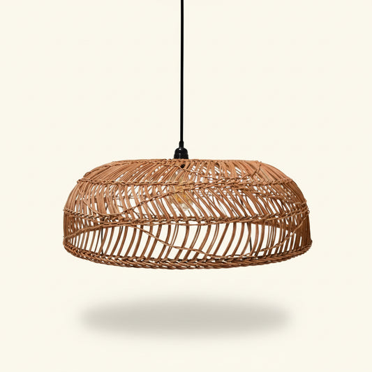MUNDUK PENDANT | NATURAL RATTAN | LARGE