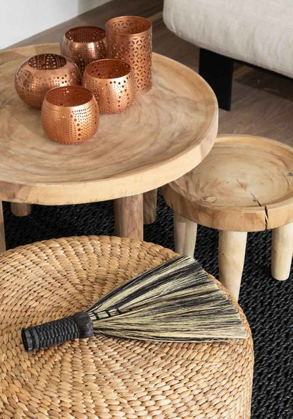 MUNGGUR ROUND COFFEE TABLE | NATURAL