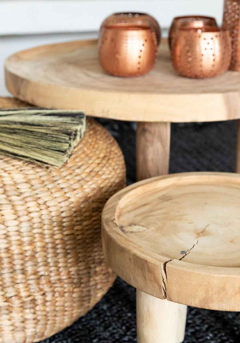 MUNGGUR ROUND COFFEE TABLE | NATURAL