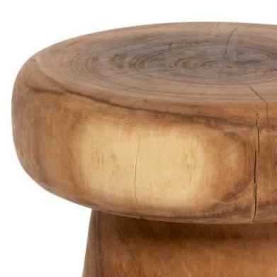 MUSHROOM SIDE TABLE + STOOL