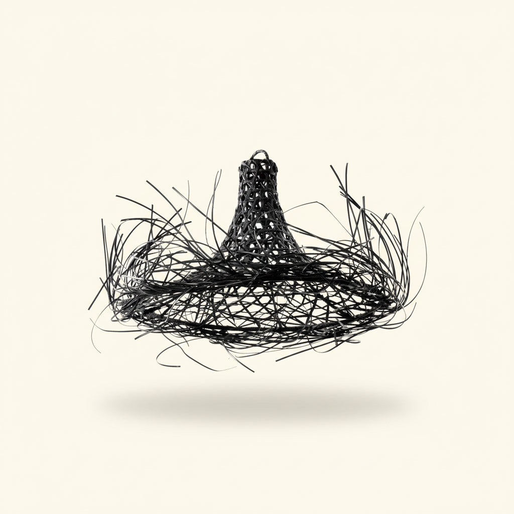 MYKONOS PENDANT SHADE / BLACK