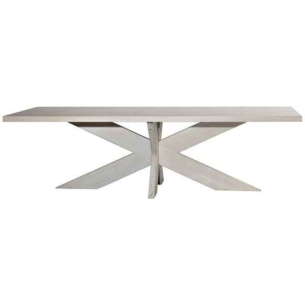 NANTES ANTIQUE WHITE-WASH DINING TABLE