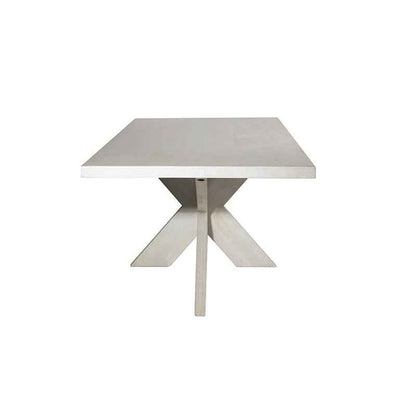NANTES ANTIQUE WHITE-WASH DINING TABLE