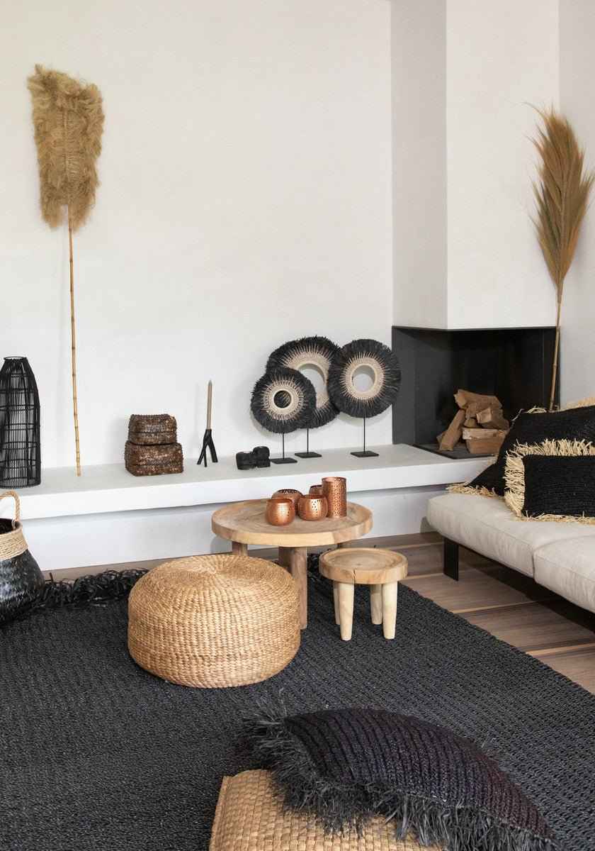 NASSAU HOOP ON STAND / BLACK