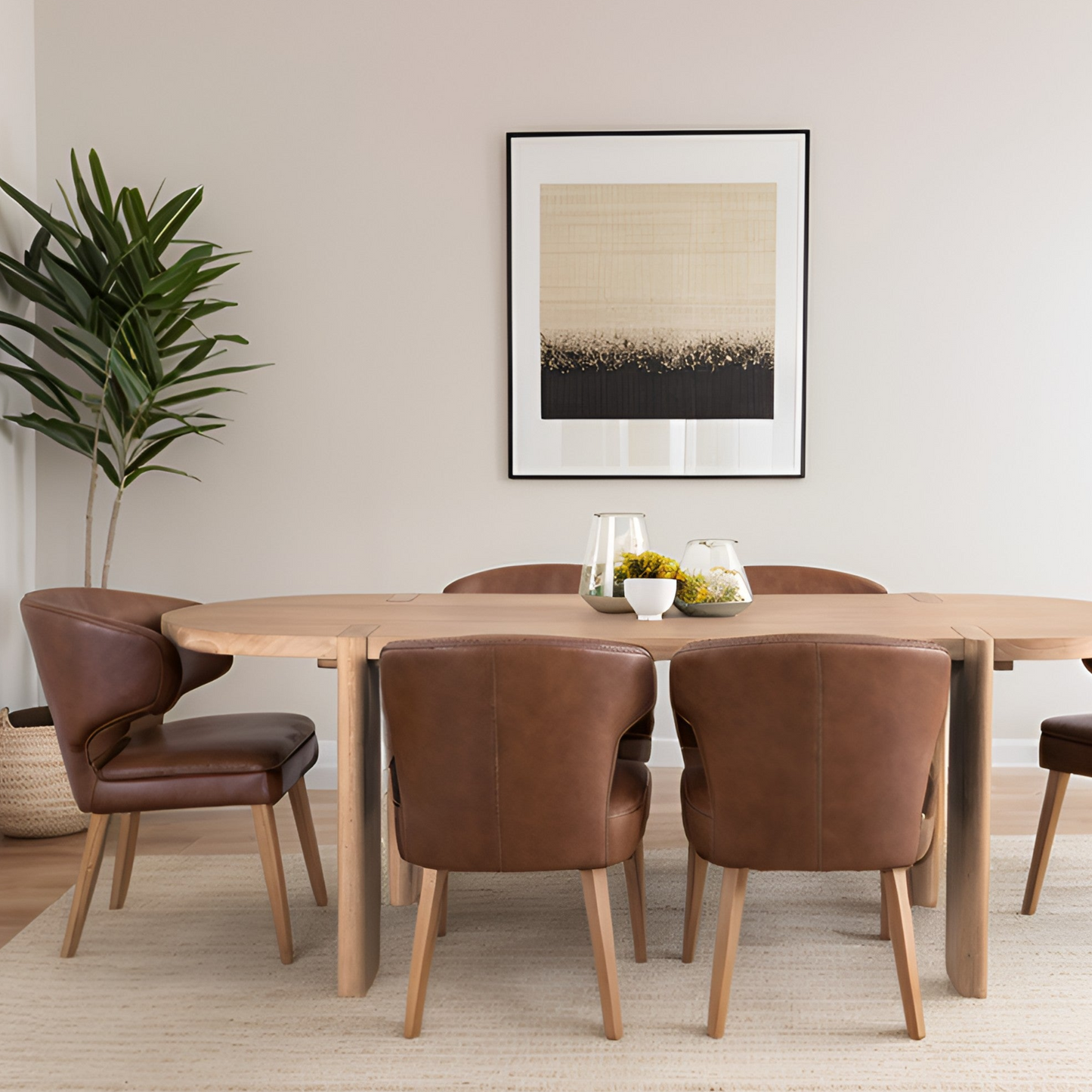 PRAIRIE NATURAL ELM DINING TABLE