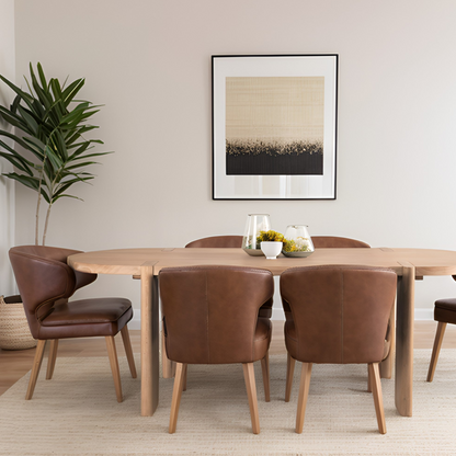 PRAIRIE NATURAL ELM DINING TABLE