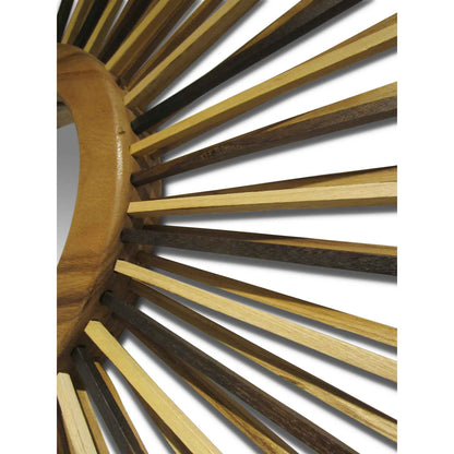 NATURALS SOLID CHAMCHA STICK FIREWORK MIRROR WITH FRAME