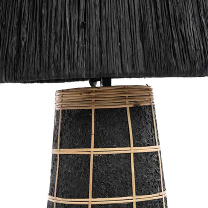 NAXOS TABLE LAMP | NATURAL + BLACK