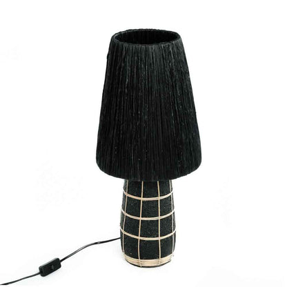 NAXOS TABLE LAMP | NATURAL + BLACK