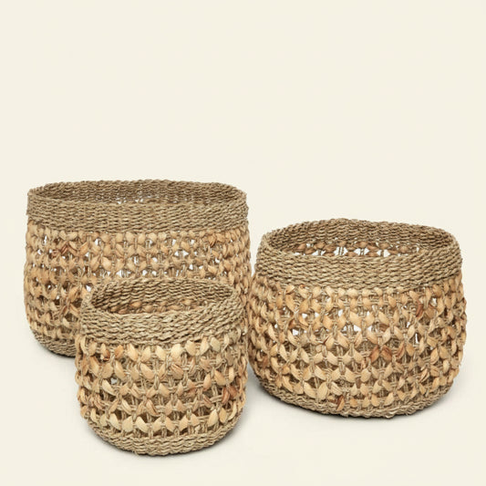 NHA TRANG BASKETS | NATURAL | SET OF 3